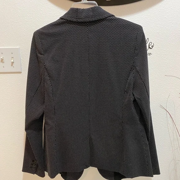 Lane Bryant Ladies Black & White Speck Blazer - 16 - Picture 11 of 12